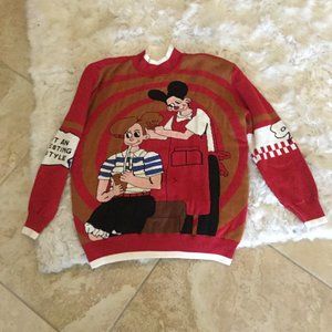 Lazy Oaf style Ms & Dn sweater XL new (L)